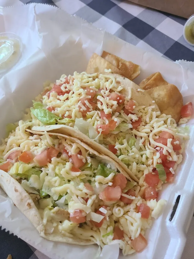 Chicken Soft Tacos