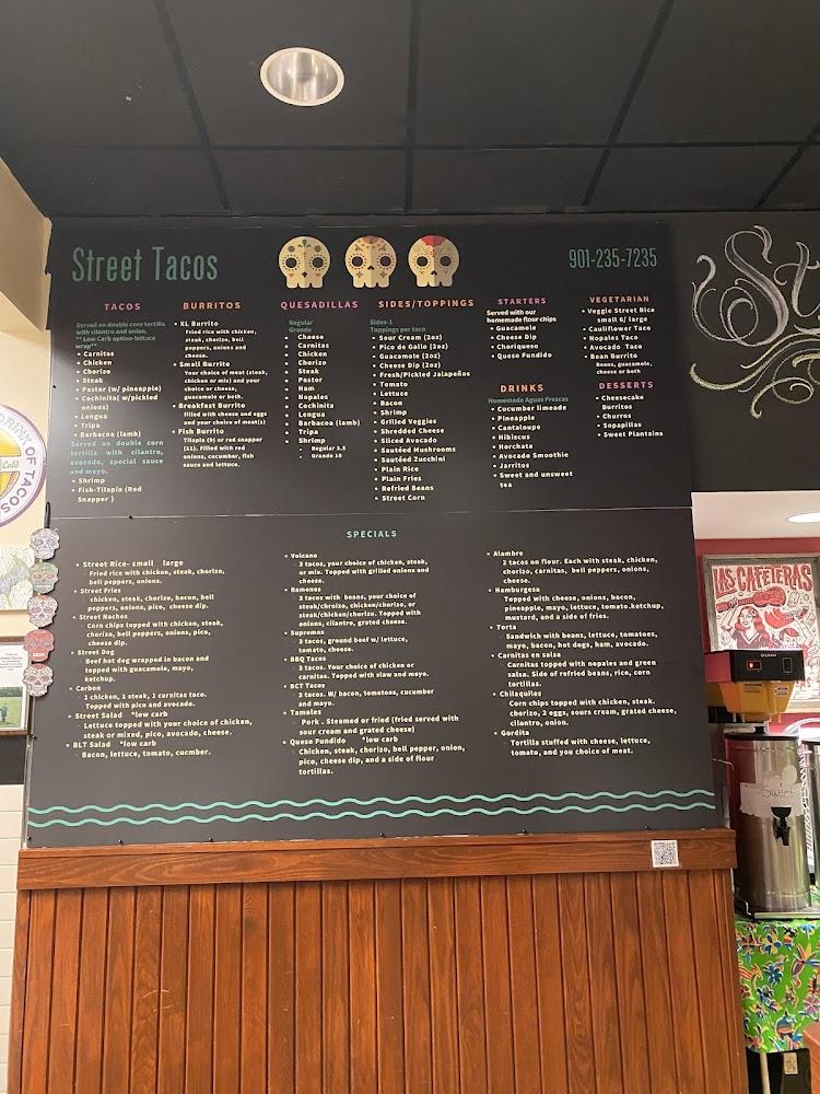 Street Tacos Menu image 1