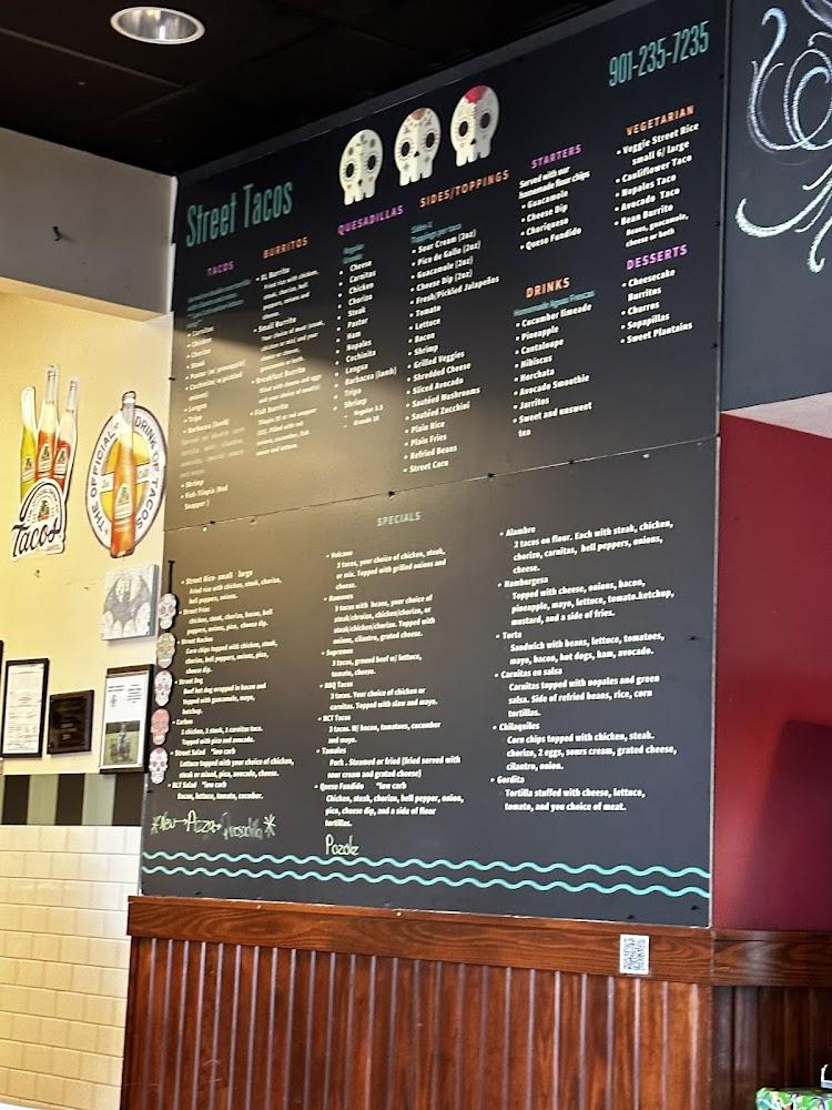 Street Tacos Menu image 2